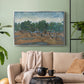 Olive Trees, 1889 - Floater Framed Canvas Print