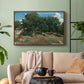 Fontainebleau: Oak Trees at Bas-Bréau, c. 1830-1835 - Floater Framed Canvas Print