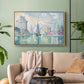 The Green Towers (Les tours vertes, la Rochelle), 1913 - Floater Framed Canvas Print