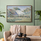Comblat-le-Château, the Meadow, Opus 161, 1887 - Floater Framed Canvas Print