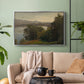 View of the Mondsee, 1870 - Floater Framed Canvas Print