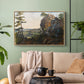 Landscape with the Balbersteine near Miesenbach, 1839 - Floater Framed Canvas Print