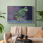 Geranium, 1909 - Floater Framed Canvas Print