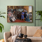 The Finding of the Saviour in the Temple, 1854-1860 - Floater Framed Canvas Print
