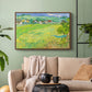 Les Vessenots in Auvers, 1890 - Floater Framed Canvas Print