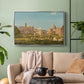 The Roman Forum, c. 1860 - Floater Framed Canvas Print