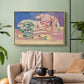 Ilyssus from the Parthenon, 1908 - Floater Framed Canvas Print