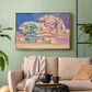 Ilyssus from the Parthenon, 1908 - Floater Framed Canvas Print