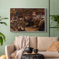 Ball of the Burning Men, 1889 - Floater Framed Canvas Print