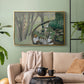 The Stream, Maintenon, 1918 - Floater Framed Canvas Print