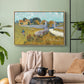 Farmhouse in Provence, 1888 - Floater Framed Canvas Print