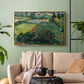 Field with Poppies, Saint-Rémy, 1889 - Floater Framed Canvas Print