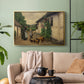 Visit to Grandmother, 1914 - Floater Framed Canvas Print