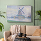Mill of Edam (Moulin d'Edam), 1896 - Floater Framed Canvas Print