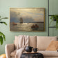 From the Inlet of Oslo, 1874 - Floater Framed Canvas Print