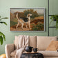 Ravager, One of the Lambton Hounds, 1835 - Floater Framed Canvas Print