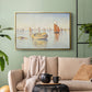 Concarneau, Quiet Morning, Opus 219, 1891 - Floater Framed Canvas Print