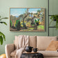 Landscape near Nice, c. 1918 - Floater Framed Canvas Print