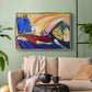 Painting with Troika, 1911 - Floater Framed Canvas Print