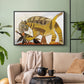 Cat Eating a Bird, 1939 - Floater Framed Canvas Print