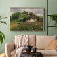 Farmhouse with Meadow Flowers, 1909 - Floater Framed Canvas Print
