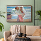 After Bathing, 1915 - Floater Framed Canvas Print