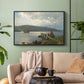 The Jetty at Feste near Moss, 1898 - Floater Framed Canvas Print