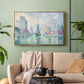 The Green Towers (Les tours vertes, la Rochelle), 1913 - Floater Framed Canvas Print