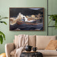 Shooting the Rapids, Saguenay River, 1905-1910 - Floater Framed Canvas Print