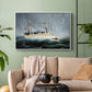 A Ship in the Storm, c. 1899 - Floater Framed Canvas Print