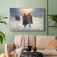 Morning after the Carnival, 1884 - Floater Framed Canvas Print