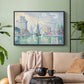 The Green Towers (Les tours vertes, la Rochelle), 1913 - Floater Framed Canvas Print