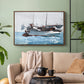 Taking on Wet Provisions, 1903 - Floater Framed Canvas Print