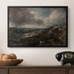 Branch Hill Pond, Hampstead Heath, c. 1828 - Floater Framed Canvas Print