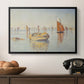 Concarneau, Quiet Morning, Opus 219, 1891 - Floater Framed Canvas Print