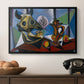 Still Life with Bull's Skull, 1939 - Floater Framed Canvas Print