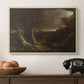 Tornado in an American Forest, 1835 - Floater Framed Canvas Print