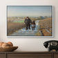 The Old Man and the Child, 1888 - Floater Framed Canvas Print