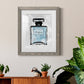 Blue Wash Perfume - Premium Framed Print - Distressed Barnwood Frame - Ready to Hang