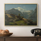 Balestrand, 1848 - Floater Framed Canvas Print