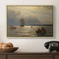 From the Inlet of Oslo, 1874 - Floater Framed Canvas Print