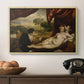 Venus and the Lute Player, c. 1565-1570 - Floater Framed Canvas Print