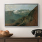 The Dachstein from the Plassen near Hallstatt, 1827 - Floater Framed Canvas Print