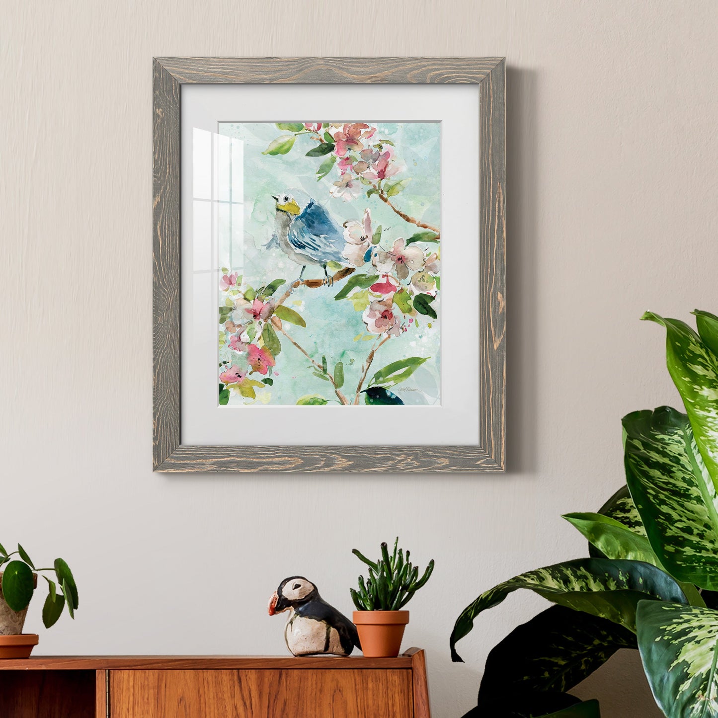 Asbury Garden Song II - Premium Framed Print - Distressed Barnwood Frame - Ready to Hang