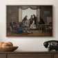 A Group of Danish Artists in Rome, 1837 - Floater Framed Canvas Print