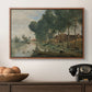 Landscape at Arleux-du-Nord, c. 1871-1874 - Floater Framed Canvas Print