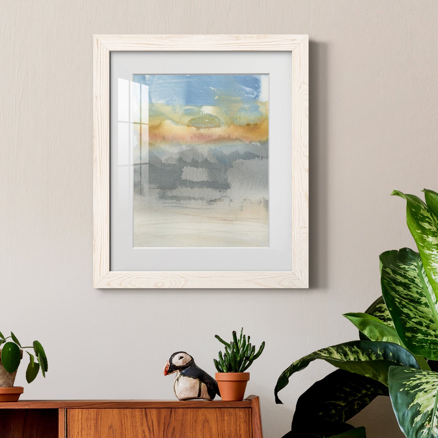 High Desert Sunset II - Premium Framed Print - Distressed Barnwood Frame - Ready to Hang