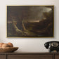 Tornado in an American Forest, 1835 - Floater Framed Canvas Print