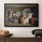The Maternity Room (Scene from "Barselstuen"), 1845 - Floater Framed Canvas Print