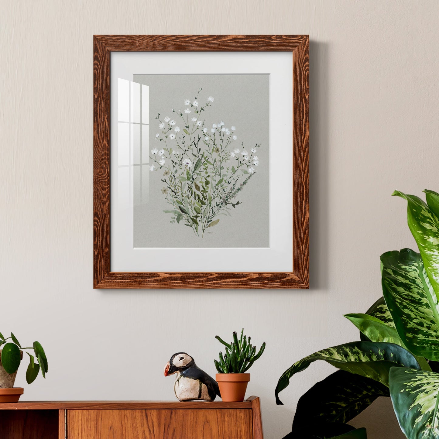 Bouquet of Grace II - Premium Framed Print - Distressed Barnwood Frame - Ready to Hang